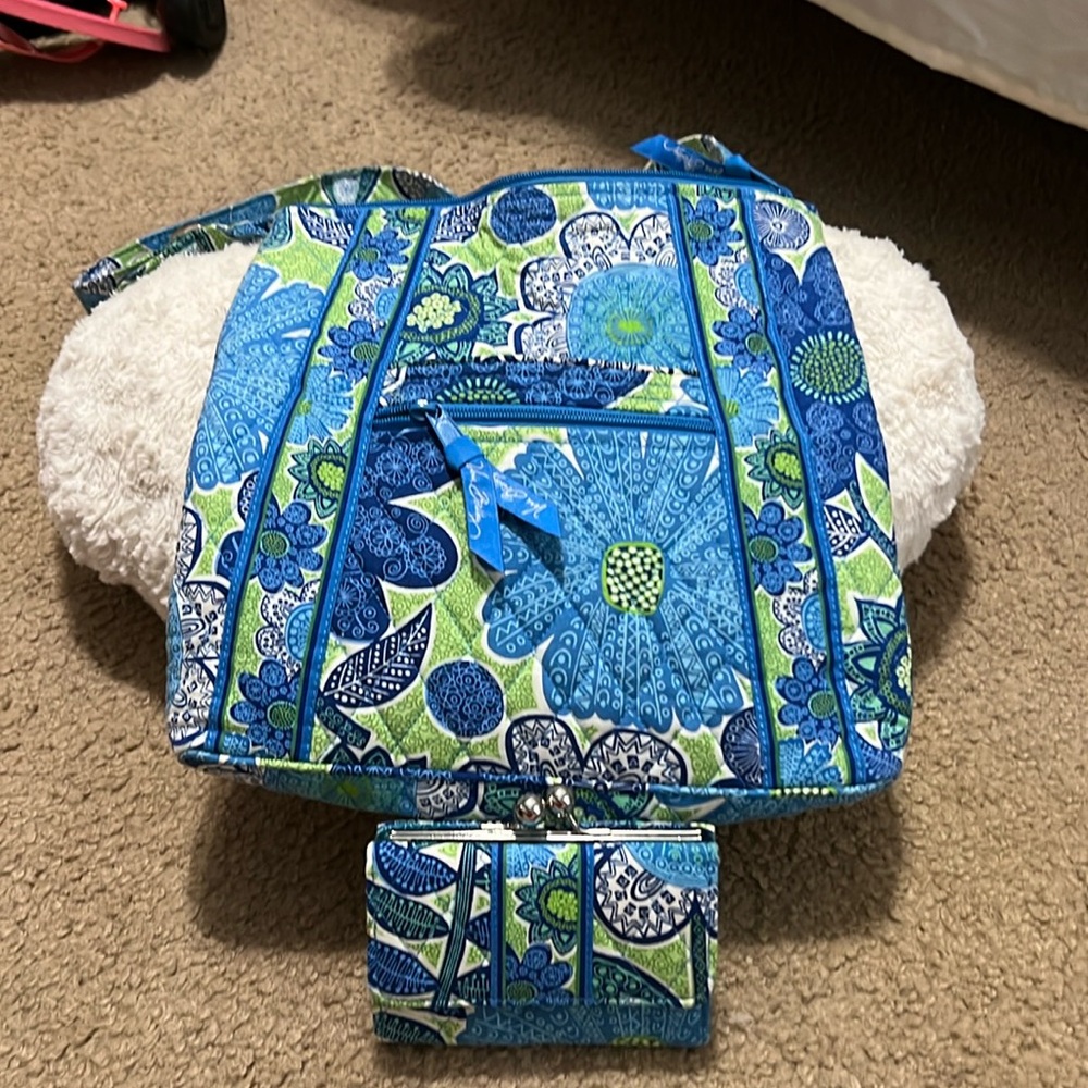 Vera Bradley purse and wallet